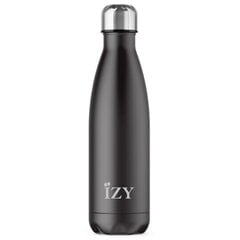 Termopudele IZY Bottle, 500ml, Matt Black цена и информация | Термосы, термокружки | 220.lv