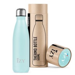 Термо-бутылка IZY Bottle, 500 мл, Sandstone Blue цена и информация | Термосы, термокружки | 220.lv