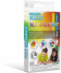 Radošs marķieru komplekts Chameleon Kidz Blend & Spray cena un informācija | Modelēšanas un zīmēšanas piederumi | 220.lv