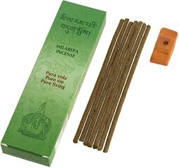 Vīraks Milarepa Incense Pure Living, 20 g cena un informācija | Mājas aromāti | 220.lv