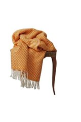 Шерстяное оранжевое одеяло цена и информация | Одеяла | 220.lv