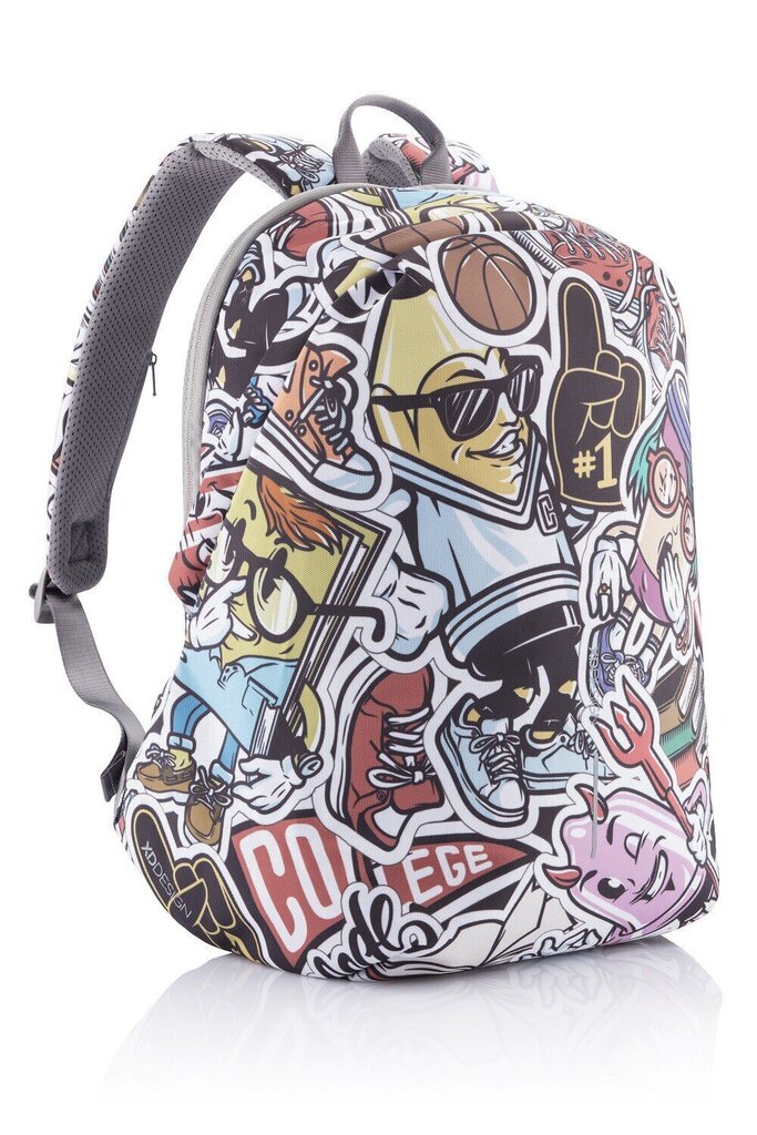 Mugursoma Bobby Soft Graffiti by XD-Design, 16 L, krāsaina cena un informācija | Sporta somas un mugursomas | 220.lv