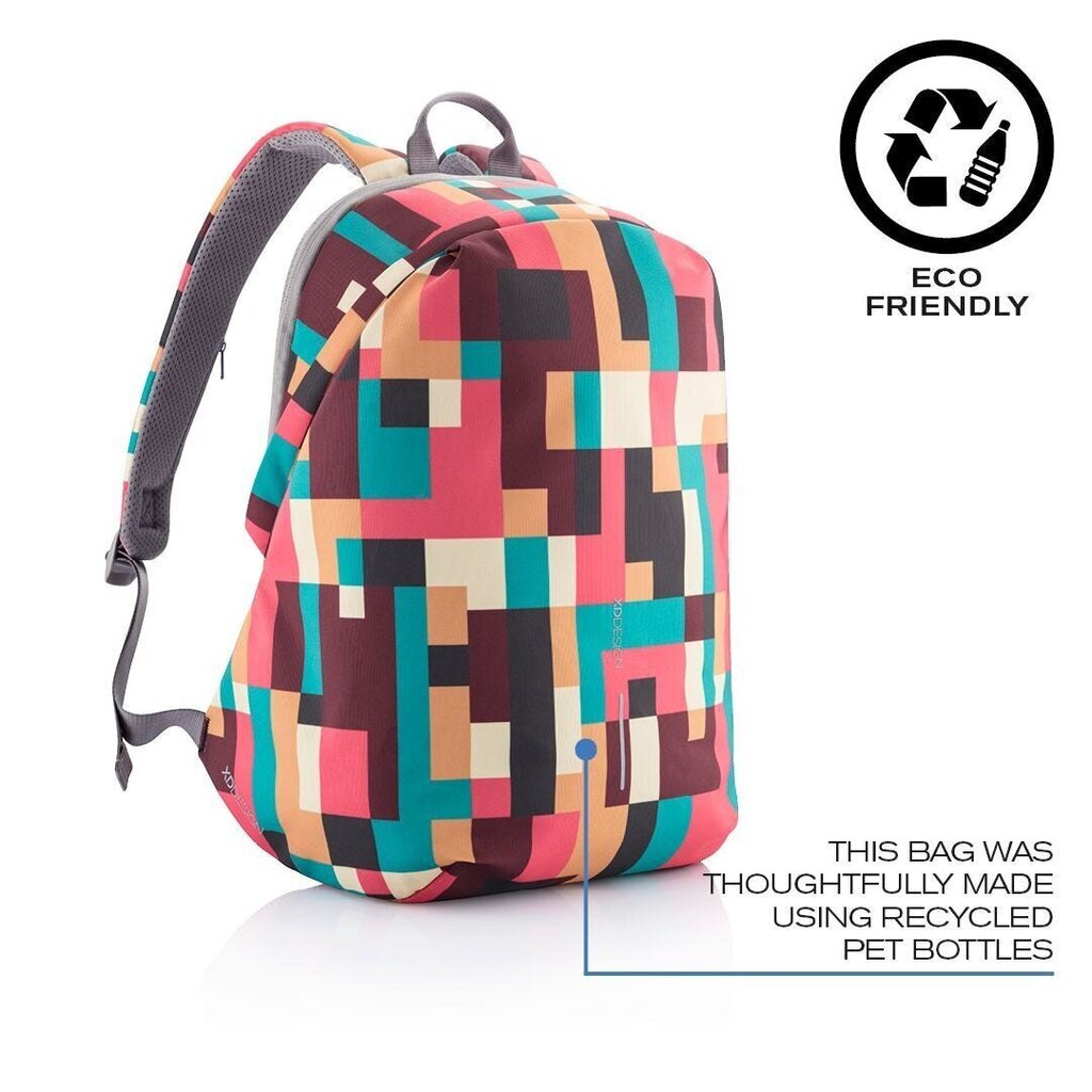 Mugursoma Bobby Soft Geometric by XD-Design, 16 L, krāsaina cena un informācija | Sporta somas un mugursomas | 220.lv