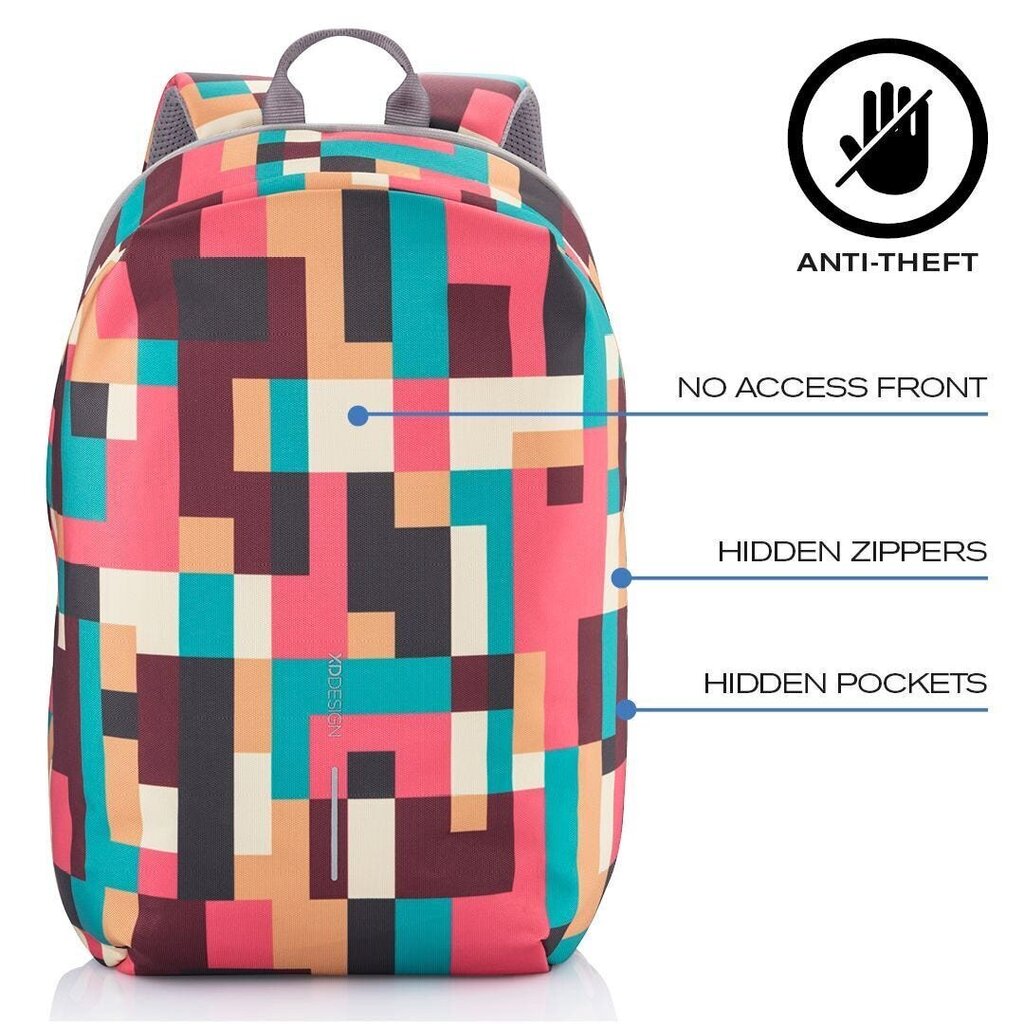 Mugursoma Bobby Soft Geometric by XD-Design, 16 L, krāsaina cena un informācija | Sporta somas un mugursomas | 220.lv