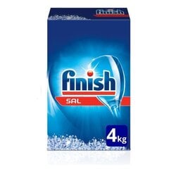 Finish trauku mazgājamās mašīnas sāls, 4 kg cena un informācija | Finish Mājsaimniecības preces | 220.lv