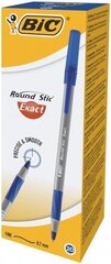 Ручки шариковые BIC ROUND STIC EXACT 0,8 мм синие, 20 шт. 340879 цена и информация | Письменные принадлежности | 220.lv