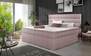 Кровать NORE Softy 180x200 см, розовая цена и информация | Кровати | 220.lv