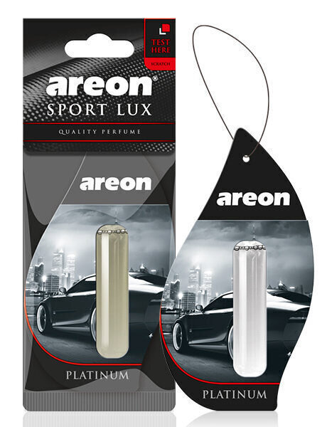 AREON Liquid Sport Lux - Platinum gaisa atsvaidzinātājs, 5 ml цена и информация | Auto gaisa atsvaidzinātāji | 220.lv