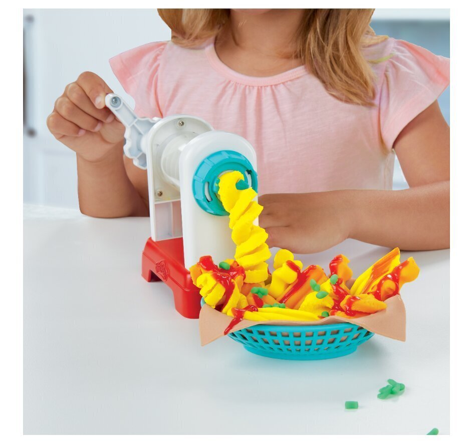 Plastilīna komplekts Play Doh Spiral Fries, F13205L0 cena un informācija | Attīstošās rotaļlietas | 220.lv