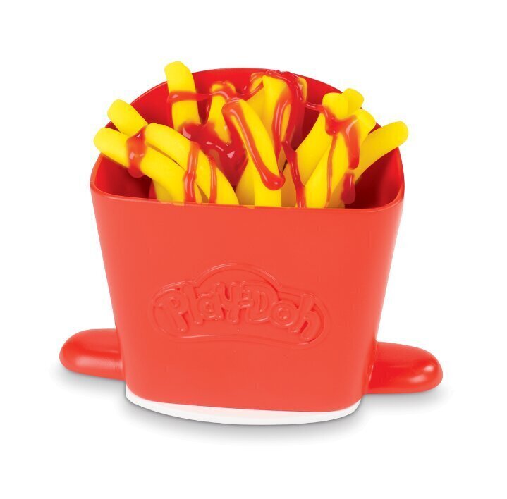 Plastilīna komplekts Play Doh Spiral Fries, F13205L0 cena un informācija | Attīstošās rotaļlietas | 220.lv