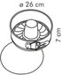 Tescoma kēksa cepšanas forma, 26 cm cena un informācija | Cepamais papīrs, trauki, formas | 220.lv