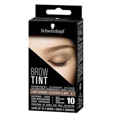 Перманентная краска для бровей Schwarzkopf Tint Light Brown цена и информация | Карандаши, краска для бровей | 220.lv