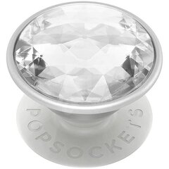 Popsockets PopGrip Disco Crystal Silver цена и информация | Держатели для телефонов | 220.lv