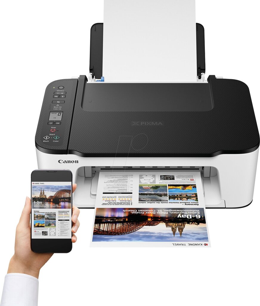 Canon PIXMA TS3452 MFP Wi-Fi Printer / Scanner / Copier inkjet color cena un informācija | Printeri un daudzfunkcionālās ierīces | 220.lv