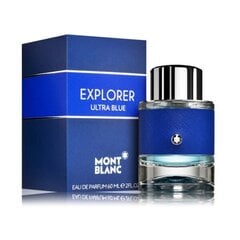 Parfimērijas ūdens Mont Blanc Explorer Ultra Blue EDP vīriešiem 60ml цена и информация | Мужские духи | 220.lv