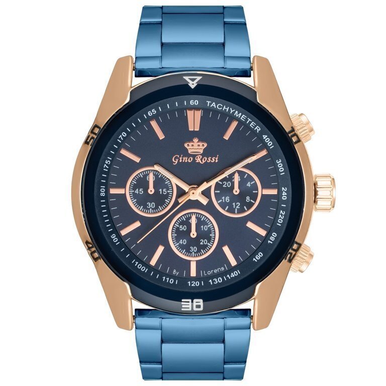 Pulkstenis Gino Rossi GR9129B6F3 cena un informācija | Vīriešu pulksteņi | 220.lv