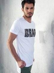 Vīriešu balts camo T-krekls. White S cena un informācija | Vīriešu T-krekli | 220.lv