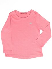 Базовая розовая блузка для девочки. цена и информация | Рубашки для девочек | 220.lv