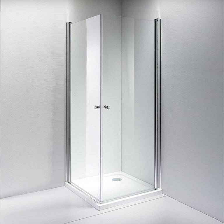 Dušas stūris Vento Napoli 90*90*195 kvadrāts, stikls 6mm Easy Clean, bez paliktņa cena un informācija | Dušas kabīnes | 220.lv