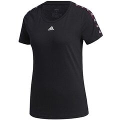 Sporta T-krekls sievietēm Adidas WE TPE T GE1128 melns цена и информация | Спортивная одежда для женщин | 220.lv