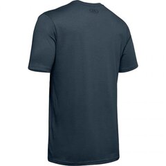 Sporta T-krekls vīriešiem Under Armor Sportstyle Left Chest SS M 1326 799 467, zils cena un informācija | Sporta apģērbs vīriešiem | 220.lv