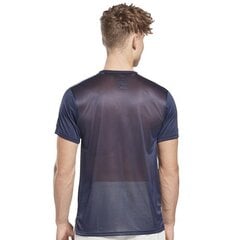 Sporta T-krekls vīriešiem Reebok Workout Ready Short Sleeve Tech Tee M GJ0872, zils cena un informācija | Sporta apģērbs vīriešiem | 220.lv