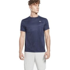 Sporta T-krekls vīriešiem Reebok Workout Ready Short Sleeve Tech Tee M GJ0872, zils cena un informācija | Sporta apģērbs vīriešiem | 220.lv