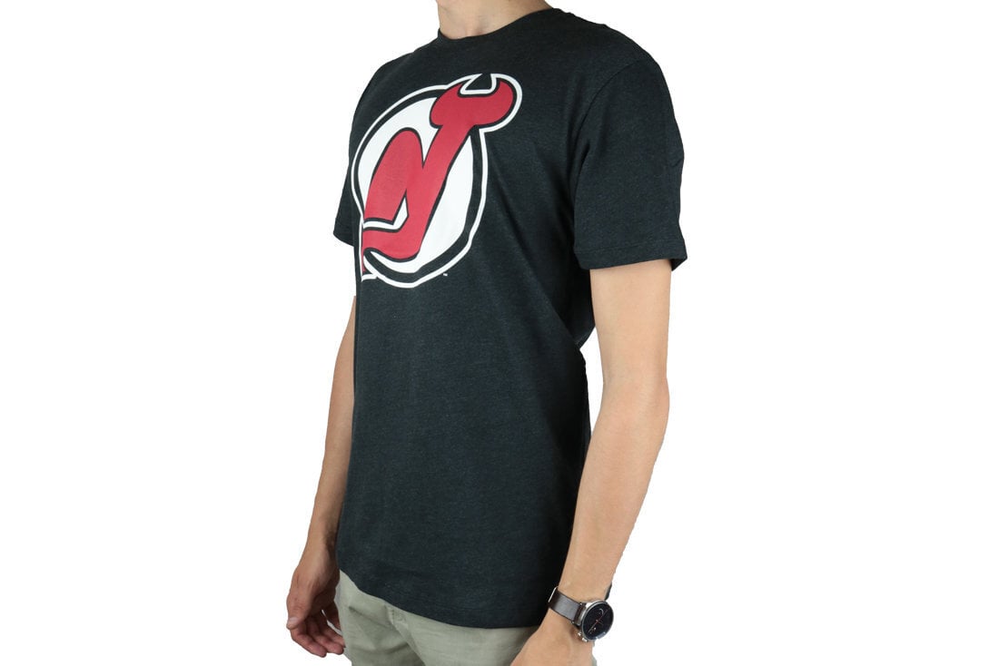 Vīriešu T krekls 47brand NHL New Jersey Devils Tee 345718, melns cena un informācija | Vīriešu T-krekli | 220.lv