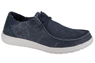 Brīvā laika apavi vīriešiem Skechers Melson-Raymon 66387-BLU, zili cena un informācija | Vīriešu kurpes, zābaki | 220.lv