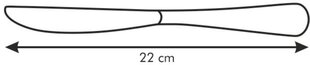 Нож Tescoma Classic, 2 шт. цена и информация | Ножи и аксессуары для них | 220.lv