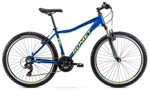 Kalnu velosipēds Romet Rambler R6.1 JR 26" 2022, zils/zaļš cena un informācija | Velosipēdi | 220.lv