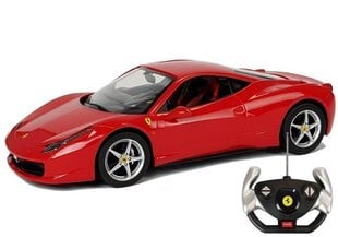 Automobilis Ferrari Italia Rastar ar tālvadības pulti 1:14, sarkans цена и информация | Игрушки для мальчиков | 220.lv