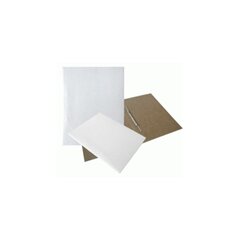 Папка картонная SMLT, A4, 300г, белая без печати, картон 0814-202 цена и информация | Канцелярия | 220.lv