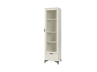 Шкаф ADRK Furniture LEN07, белый цена и информация | Витрины, серванты | 220.lv