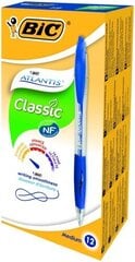 Pildspalva ATLANTIS CLASSIC BIC 1.0 mm, zila, 12 gab. (136700) cena un informācija | Rakstāmpiederumi | 220.lv