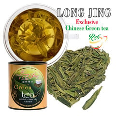 Eksluzīva Ķīnas zaļā tēja, LONG JING, PT 60 g cena un informācija | Tēja | 220.lv