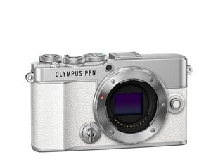 Olympus Pen E-P7 (Body), white cena un informācija | Digitālās fotokameras | 220.lv