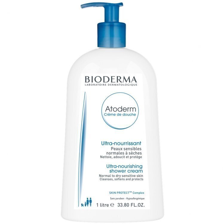 Dušas krēms Bioderma Atoderm, 1000 ml cena un informācija | Bērnu kosmētika, līdzekļi jaunajām māmiņām | 220.lv