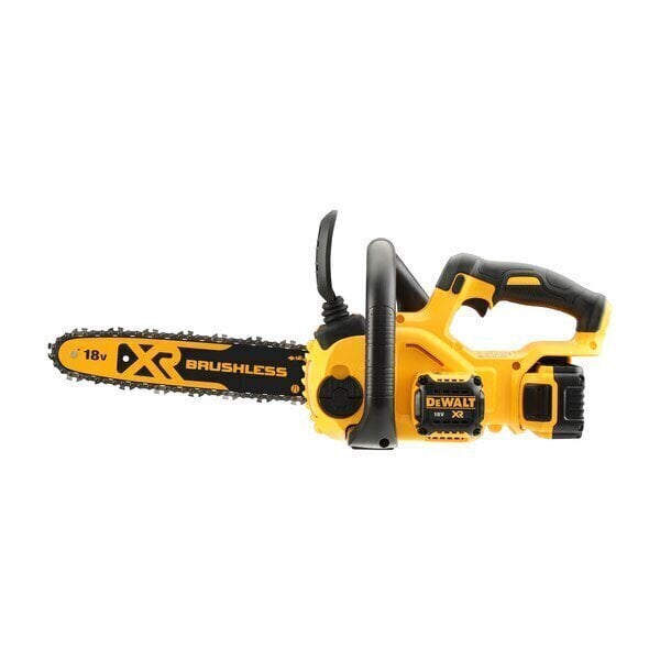 Akumulatora ķēdes zāģis 18V XR 1x5Ah DeWALT DCM565P1-QW цена и информация | Motorzāģi | 220.lv