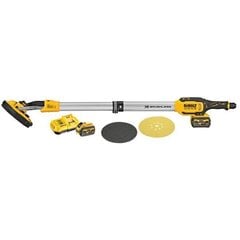 Akumulatora slīpmašīna sienām un griestiem 18V 2x6Ah DeWALT DCE800T2-QW cena un informācija | Slīpmašīnas | 220.lv