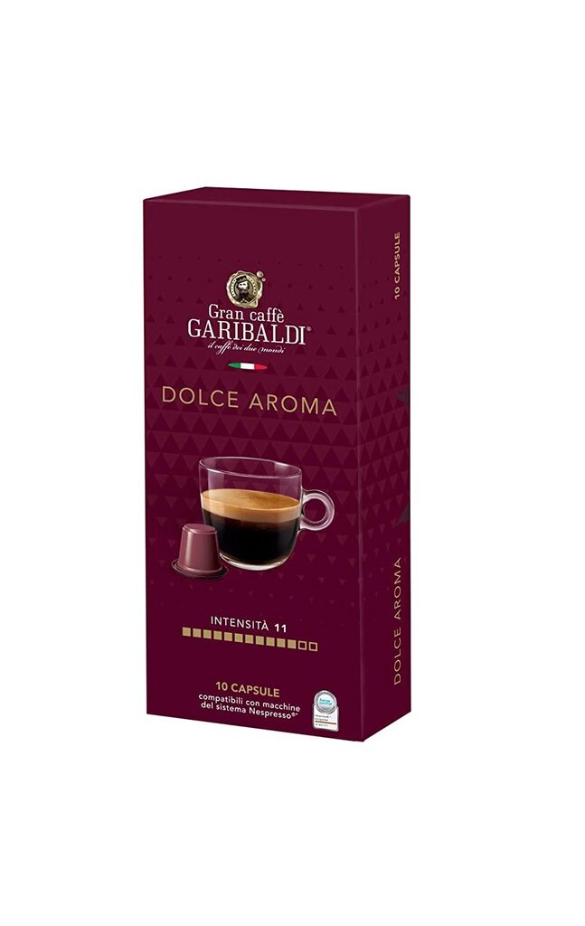 Gran Caffe Garibaldi, Nespresso kafijas kapsulas - Mini komplekt, 30 gab. цена и информация | Kafija, kakao | 220.lv