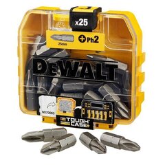 Skrūvgriežu uzgalis PH2x25mm 25gab. DeWALT DT71522-QZ cena un informācija | Rokas instrumenti | 220.lv