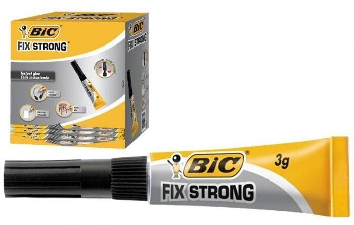 Līme BIC FIX STRONG 3G LQD BL1 GRP2 EU, 12 gab., 9048261 cena un informācija | Līmes | 220.lv