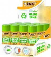 Клей-карандаш BIC ECO GLUSTIC, 21 г, 12 шт 9192541 цена и информация | Канцелярия | 220.lv