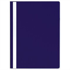 Папка с прозрачной обложкой 100/150, тёмно-синяя, 25 шт. цена и информация | Канцелярия | 220.lv