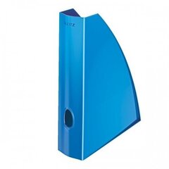 Vertikāls dokumentu statīvs Leitz Wow, 7 cm, zils, plastmasa cena un informācija | Kancelejas preces | 220.lv