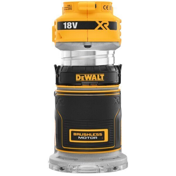 Akumulatora virsfrēze 18V XR 8mm DeWALT DCW600N-XJ (bez akumulatora) цена и информация | Frēzes | 220.lv