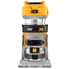 Akumulatora virsfrēze 18V XR 8mm DeWALT DCW600N-XJ (bez akumulatora) cena un informācija | Frēzes | 220.lv