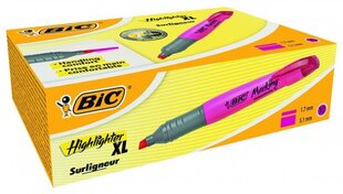 BIC Highlighter XL 2-5 mm, rozā, 10 gab. (247130) cena un informācija | Rakstāmpiederumi | 220.lv