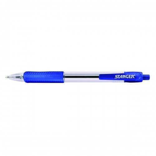 Lodīšu pildspalvas STANGER 1.0, ar mīkstu kātu, zilas, 10 gab. 18000300038 цена и информация | Rakstāmpiederumi | 220.lv